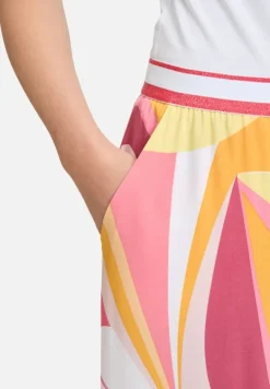 Betty Barclay Hosen*Culotte mit elastischem Bund Rosé/Yellow