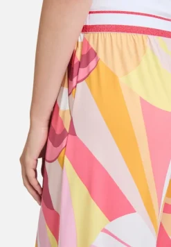 Betty Barclay Hosen*Culotte mit elastischem Bund Rosé/Yellow