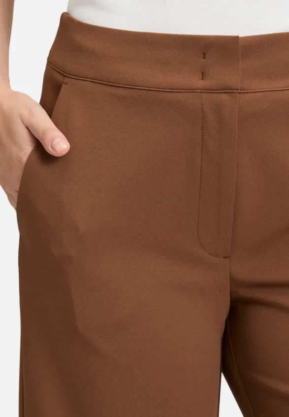 Betty Barclay Business Kleidung|Hosen*Culotte unifarben Classic Nougat
