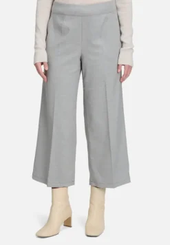 Betty Barclay Business Kleidung|Hosen*Culotte unifarben Silbergrau