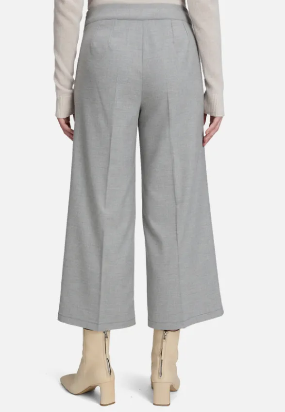 Betty Barclay Business Kleidung|Hosen*Culotte unifarben Silbergrau
