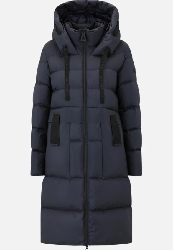 Betty Barclay Mäntel*Daunen-Steppjacke mit Kapuze Dunkelblau