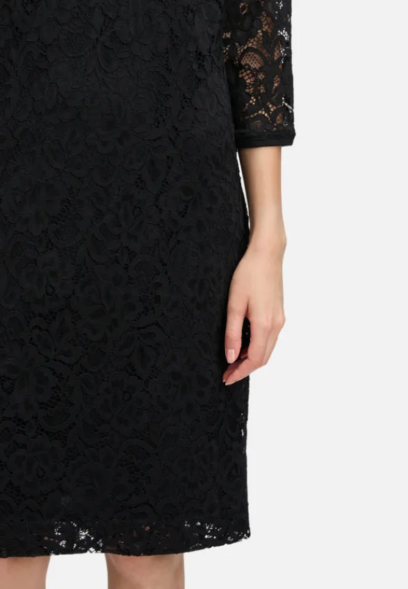 Betty Barclay Festliche Mode|Kleider*Etuikleid mit 3/4 Arm Schwarz