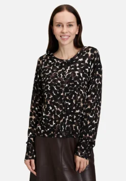 Betty Barclay Strick*Feinstrickjacke mit überschnittenen Ärmeln Braun/Beige