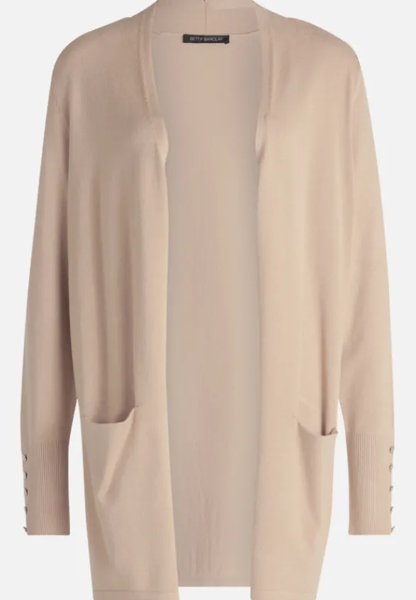 Betty Barclay Strick*Feinstrickjacke mit Taschen Beige
