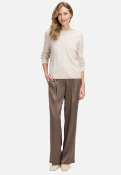 Betty Barclay Strick*Feinstrickpullover mit Applikation Light Beige Melange