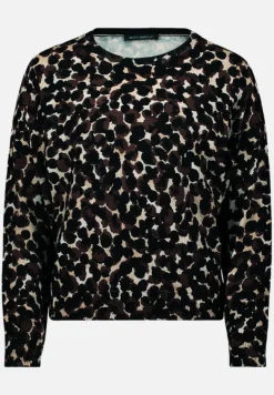 Betty Barclay Strick*Feinstrickpullover mit Fledermausärmeln Braun/Beige