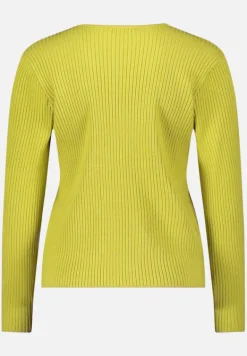 Betty Barclay Strick*Feinstrickpullover mit Rippenstruktur Citronelle
