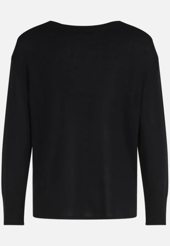 Betty Barclay Strick*Feinstrickpullover mit Strass Schwarz