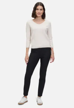 Betty Barclay Strick*Feinstrickpullover mit V-Ausschnitt Light Beige Melange