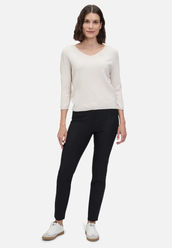 Betty Barclay Strick*Feinstrickpullover mit V-Ausschnitt Light Beige Melange