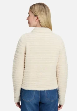 Betty Barclay Strick*Grobstrickjacke mit Struktur beige