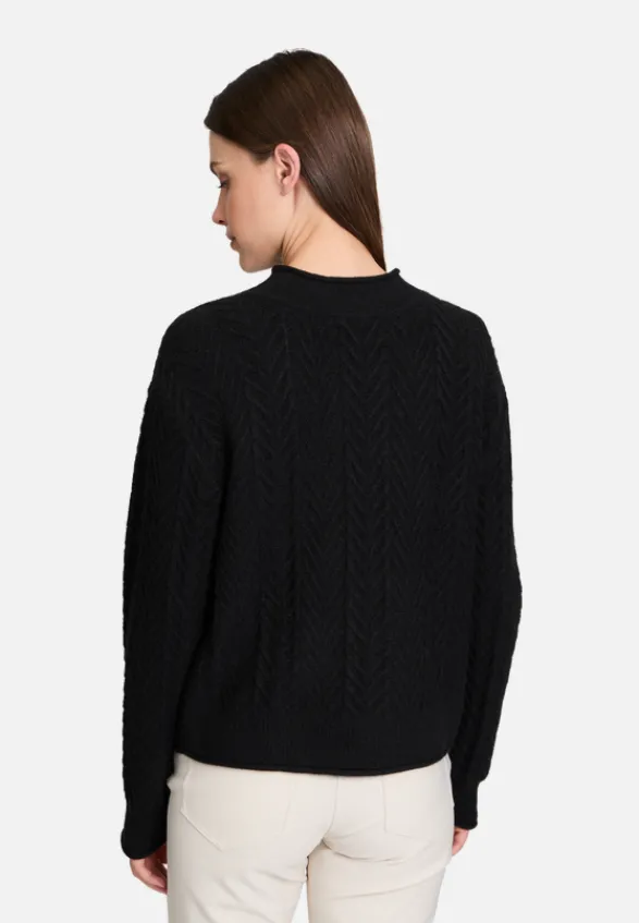 Betty Barclay Strick*Grobstrick-Pullover mit Struktur Schwarz