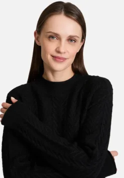 Betty Barclay Strick*Grobstrick-Pullover mit Struktur Schwarz