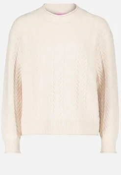 Betty Barclay Strick*Grobstrick-Pullover mit Struktur Light Beige Melange