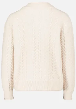 Betty Barclay Strick*Grobstrick-Pullover mit Struktur Light Beige Melange
