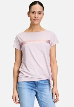 Betty Barclay Shirts*Halbarm-Shirt mit Schleifenknoten Pink Nectar