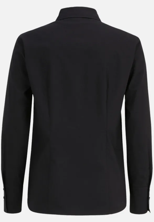 Betty Barclay Business Kleidung|Basics*Hemdbluse mit Kragen Schwarz