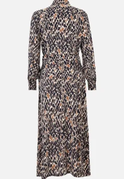 Betty Barclay Kleider*Hemdblusenkleid mit Bindegürtel Dark Blue/Brown