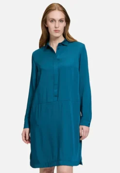 Betty Barclay Business Kleidung|Kleider*Hemdblusenkleid mit Knopfleiste Magic Blue