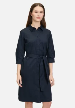 Betty Barclay Business Kleidung|Kleider*Hemdblusenkleid mit Knopfleiste dunkelblau