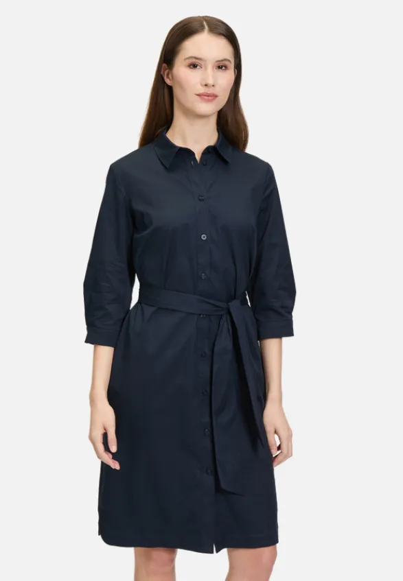 Betty Barclay Business Kleidung|Kleider*Hemdblusenkleid mit Knopfleiste dunkelblau