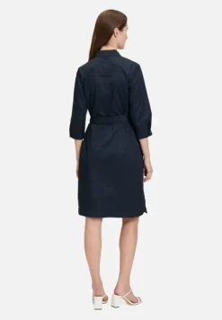 Betty Barclay Business Kleidung|Kleider*Hemdblusenkleid mit Knopfleiste dunkelblau