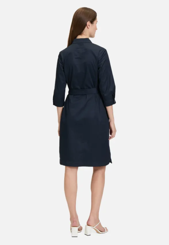 Betty Barclay Business Kleidung|Kleider*Hemdblusenkleid mit Knopfleiste dunkelblau