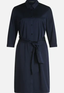 Betty Barclay Business Kleidung|Kleider*Hemdblusenkleid mit Knopfleiste dunkelblau