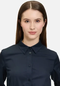 Betty Barclay Business Kleidung|Kleider*Hemdblusenkleid mit Knopfleiste dunkelblau