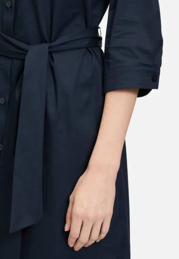 Betty Barclay Business Kleidung|Kleider*Hemdblusenkleid mit Knopfleiste dunkelblau