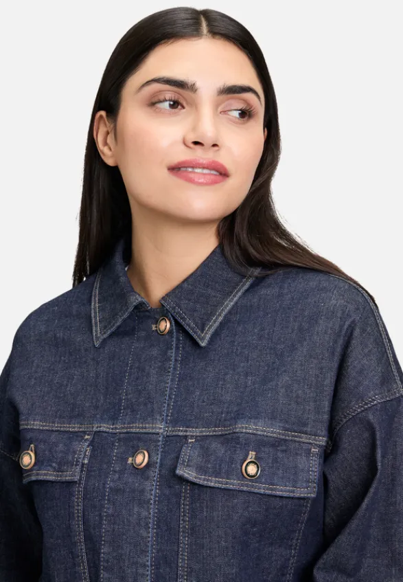Betty Barclay Jacken*Jeansjacke langarm Dark Blue Denim