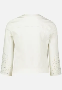 Betty Barclay Jacken*Jeansjacke mit 3/4 Arm Rohweiß