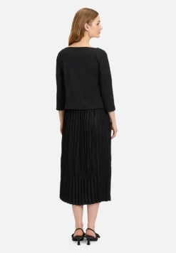 Betty Barclay Kleider*Jerseykleid mit Plissee Schwarz