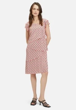 Betty Barclay Festliche Mode|Kleider*Jerseykleid mit Stufen Rose/Cream