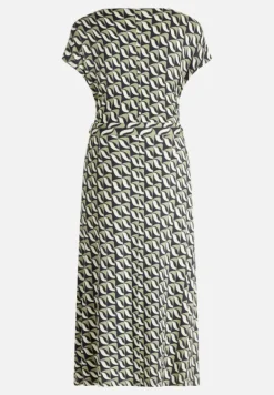 Betty Barclay Kleider*Jerseykleid mit V-Ausschnitt Dark Blue/Green