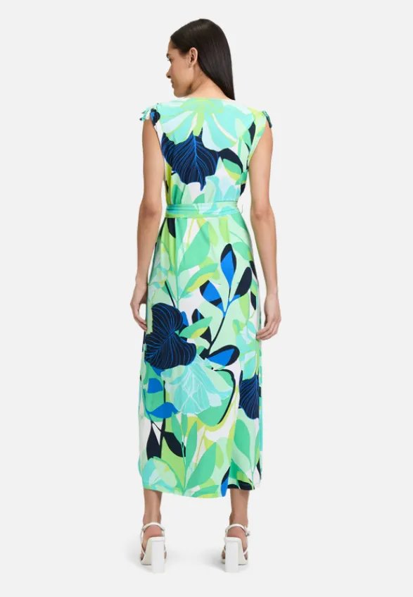 Betty Barclay Kleider*Jerseykleid ohne Arm Green/Blue