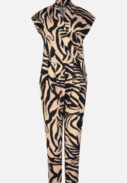 Betty Barclay Jumpsuits*Jumpsuit mit Eingrifftaschen Schwarz/Beige