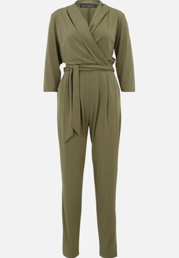 Betty Barclay Festliche Mode|Jumpsuits*Jumpsuit mit Eingrifftaschen Dusty Olive