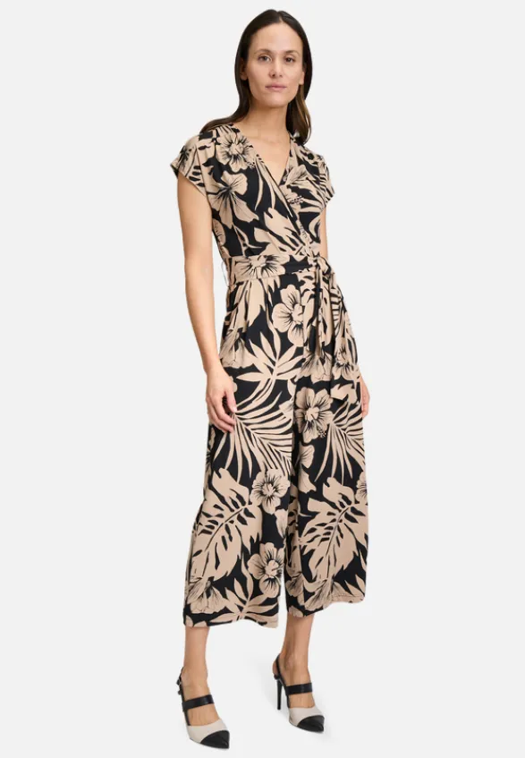 Betty Barclay Jumpsuits*Jumpsuit mit Eingrifftaschen Schwarz/Beige