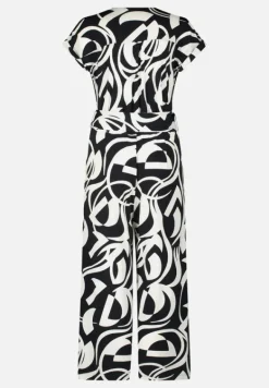 Betty Barclay Jumpsuits*Jumpsuit mit Eingrifftaschen Dunkelblau/Weiß