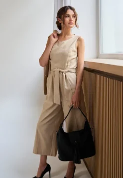 Betty Barclay Business Kleidung|Festliche Mode*Jumpsuit mit Eingrifftaschen Beige