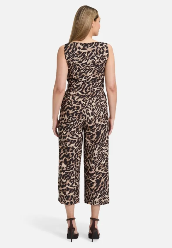 Betty Barclay Business Kleidung|Jumpsuits*Jumpsuit mit Eingrifftaschen Schwarz/Beige
