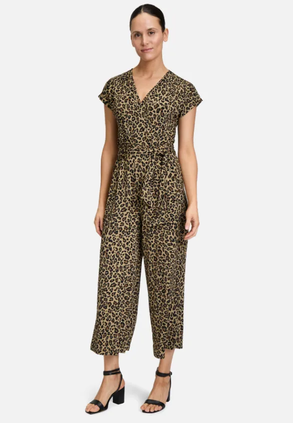 Betty Barclay Jumpsuits*Jumpsuit mit Eingrifftaschen Black/Khaki