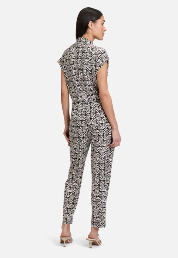 Betty Barclay Jumpsuits*Jumpsuit mit Eingrifftaschen Schwarz/Beige