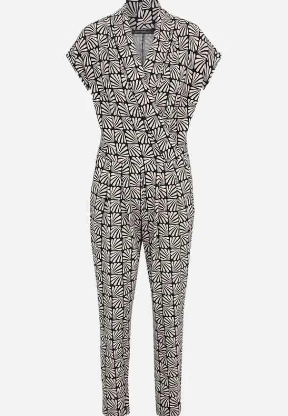 Betty Barclay Jumpsuits*Jumpsuit mit Eingrifftaschen Schwarz/Beige