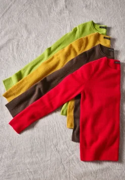 Betty Barclay Strick*Kaschmir-Pullover mit Rundhalsausschnitt Fresh Moss