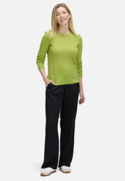 Betty Barclay Strick*Kaschmir-Pullover mit Rundhalsausschnitt Fresh Moss