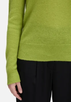 Betty Barclay Strick*Kaschmir-Pullover mit Rundhalsausschnitt Fresh Moss