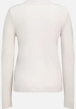 Betty Barclay Strick|Kaschmir*Kaschmir-Pullover mit Stehkragen beige